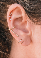 Minimalist Spiral Earrings